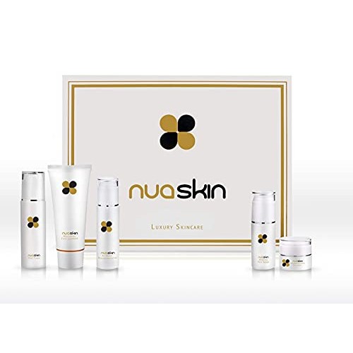 Nuaskin 5-Piece Skin Care Set with Facial Cleanser Toner Lotion Cream - Self ...