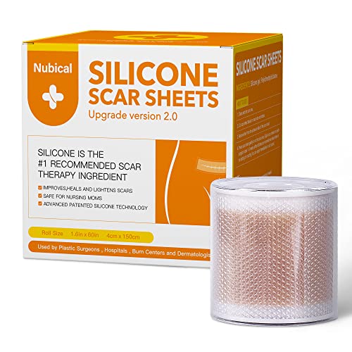 Medical Grade Silicone Scar Removal Sheets, Breathable Silicone Scar Tape Rol...