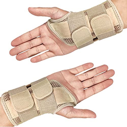 NuCamper Wrist Brace Carpal Tunnel Right Left Hand for Men Women, Night Wrist...
