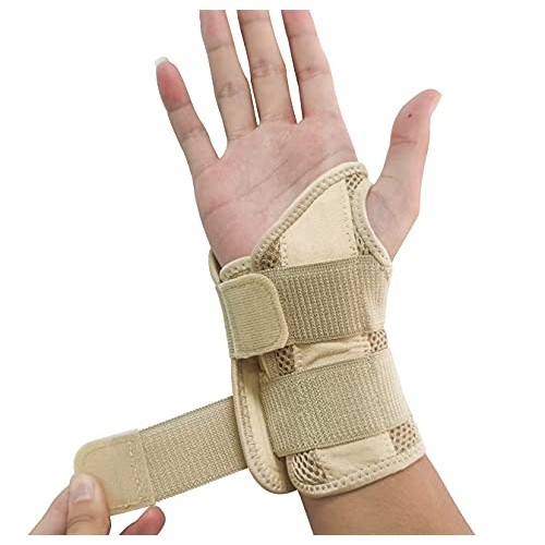 NuCamper Wrist Brace Carpal Tunnel Right Left Hand for Men Women, Night Wrist...