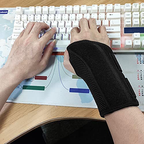 NuCamper Wrist Brace Carpal Tunnel Right Left Hand for Men Women, Night Wrist...