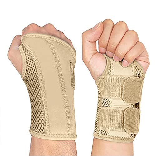 NuCamper Wrist Brace Carpal Tunnel Right Left Hand for Men Women, Night Wrist...