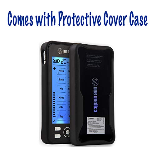 Tens Unit Machine Pulse Massager 24 Massage Modes Rechargeable Muscle Stimula...