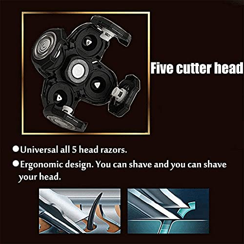 Universal Shaver Accessory Replacements 5 Heads Shaver Cutter Blades for Elec...