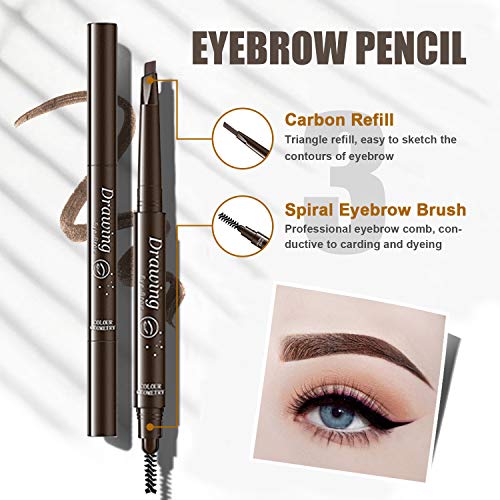 All in One Makeup Kit, Includes 12 Colors Naked Eyeshadow Palette, 5 Pcs Make...