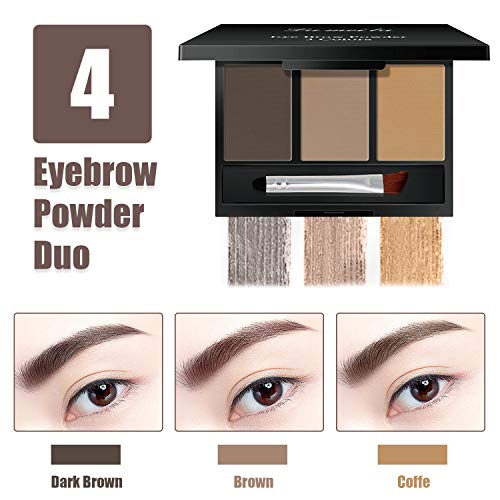All in One Makeup Kit, Includes 12 Colors Naked Eyeshadow Palette, 5Pcs Makeu...