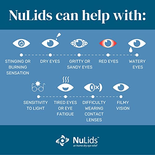 NuLids Soft Tips 30 Day Supply Disposable Single-Use Tips for Dry Eye Relief ...