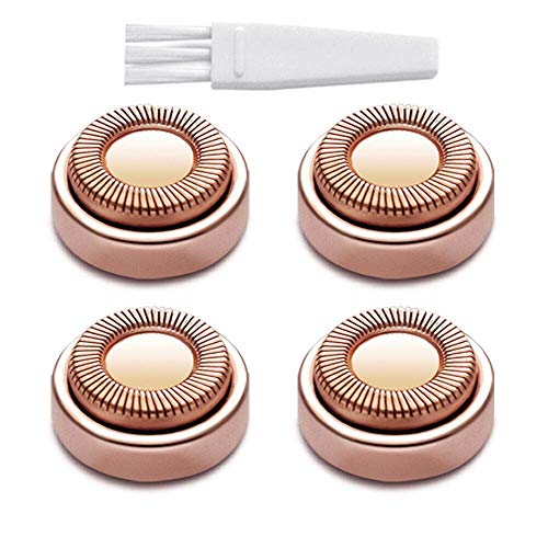 4Pcs Facial Hair Remover Replacement Heads, Number-one Hair Removal Blade for...