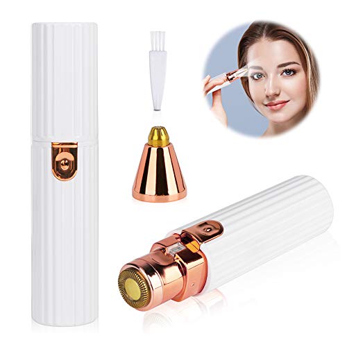 Facial Hair Removal for Women, Number-one 2 in 1 Eyebrow Epilator Electric Pa...