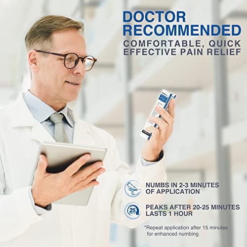 New Numbskin Numbing Cream 5% Lidocaine Topical Anesthetic– Fast Acting Tatto...