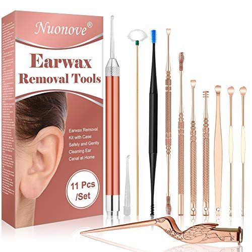 Earwax Removal Kit Ear Cleansing Tool Set Earwax Removal Tool 11 Pcs Ear Wax ...
