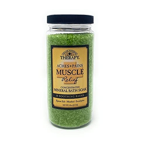 Village Naturals Therapy Mineral Bath Soak Variety Set 3 Pack - Restless Nigh...