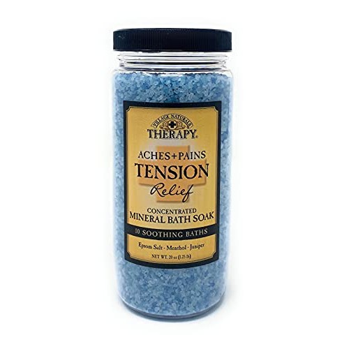 Village Naturals Therapy Mineral Bath Soak Variety Set 3 Pack - Restless Nigh...