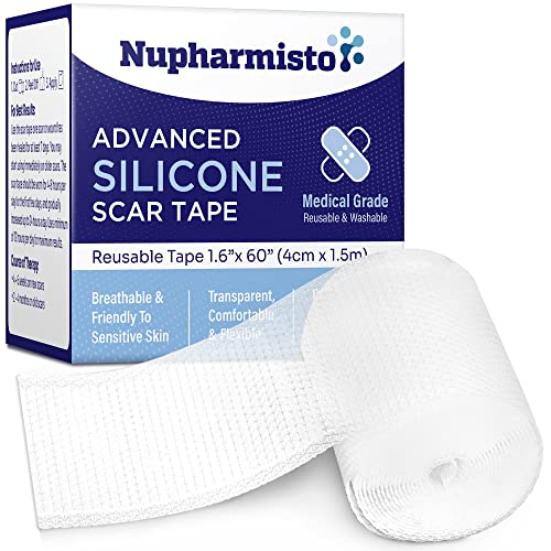 Advanced Silicone Scar Sheets Medical Grade Silicone Gel Tape Roll for Scar R...