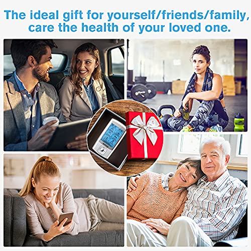 NURSAL TENS Unit Muscle Stimulator Machine for Pain Relief Therapy, Electric ...