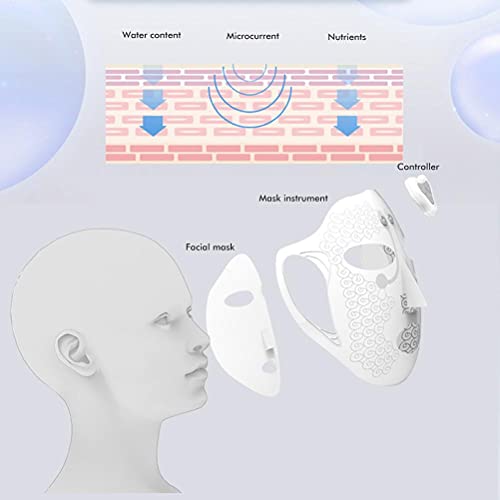 Nurtery Facial Mask Machine, Electric Vibration Facial Beauty Massager Skin R...