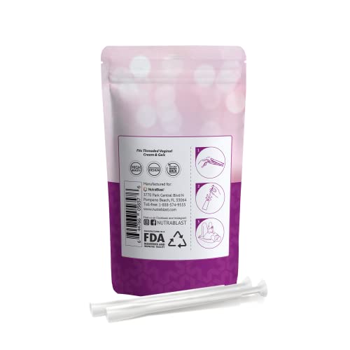 NutraBlast Disposable Vaginal Contraceptive Gels & Cream Applicators with Dos...