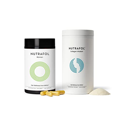 Nutrafol Strengthening Duo: Women's Hair Growth Supplement and Physician-Form...