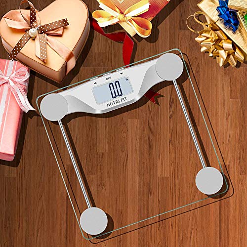 NUTRI FIT Digital Body Weight Bathroom Scale BMI, Accurate Weight Measurement...