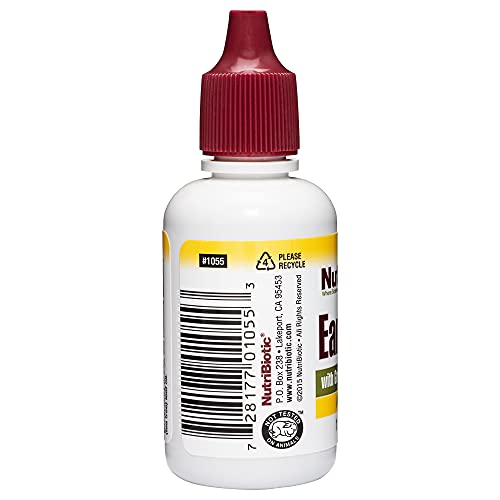 NutriBiotic – Ear Drops, 1 Fl Oz | Gentle & Soothing Ear Support with Grapefr...
