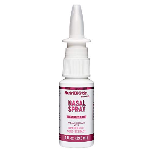 NutriBiotic Nasal Spray 1 Fl Oz | Nasal Lubricant with Grapefruit Seed Extrac...