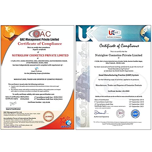 NutriGlow Natural's Aloe Vera & Cucumber Facial Kit For Radiant Skin, Repleni...