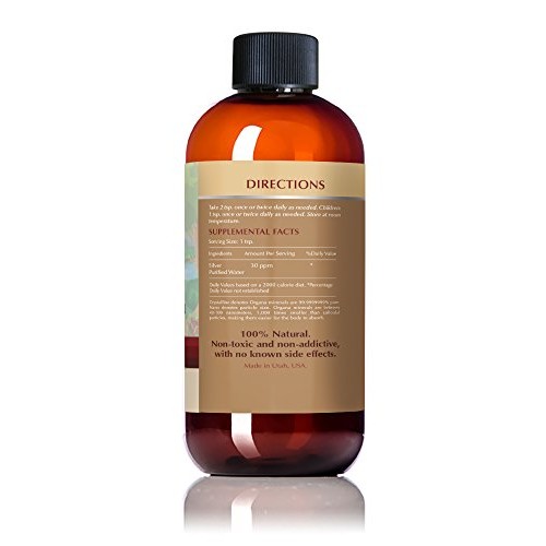 Organa Crystalline Nano Colloidal Silver - 30 PPM - 8 oz Bottle