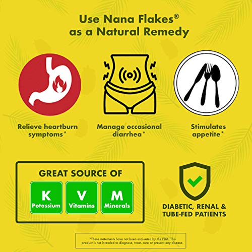 Nana Flakes 100% Pure Banana Flakes Medical Food Powder - Decrease Fat Intake...