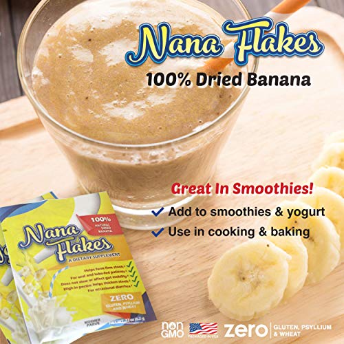 Nana Flakes 100% Pure Banana Flakes Medical Food Powder - Decrease Fat Intake...