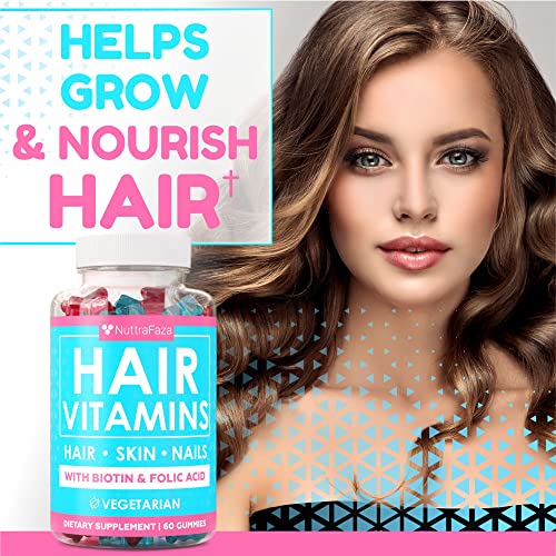 Hair Growth Vitamins with Biotin 5000 mcg, Fоlіc Аcіd, Vitаmin А,D - Hair Ski...