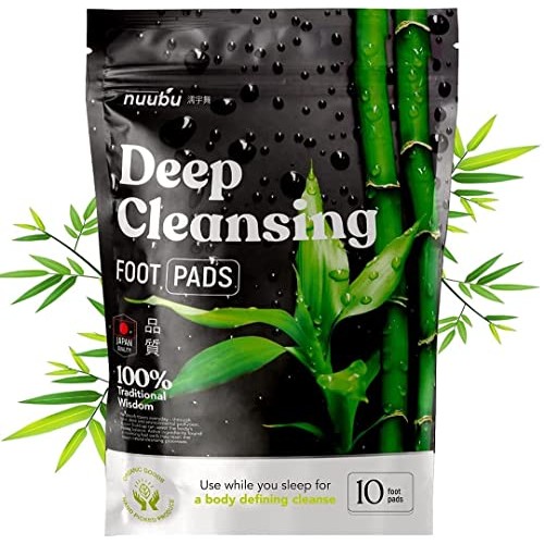 Nuubu | Premium Deep Cleansing Foot Pads for Stress Relief, Better Sleep & Fo...
