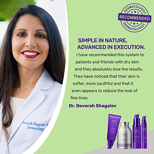 NxN Total Moisture 4-Step Anti-Aging Treatment & Dry Skin Facial System, Skin...