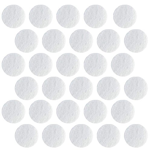 100 Pcs Microdermabrasion Cotton Filters Replacement 10 mm Dia Microdermabras...