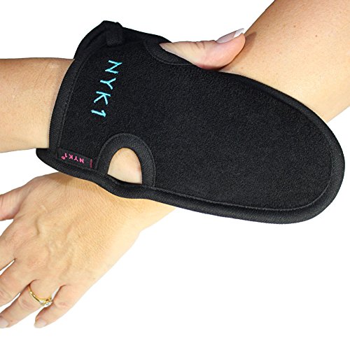 Exfoliating Gloves Body Scrub Exfoliator - Eraser Mitt Loofah, Dry Dead Flake...