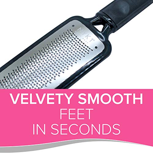 Genuine feet Scrubber Dead Skin Remover for feet (Large) Foot File Callus Rem...