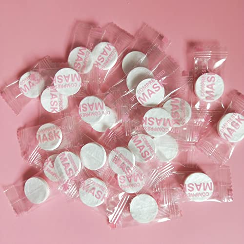 NYKKOLA 100 pcs Skin Face Care DIY Facial Paper Compress Masque Mask