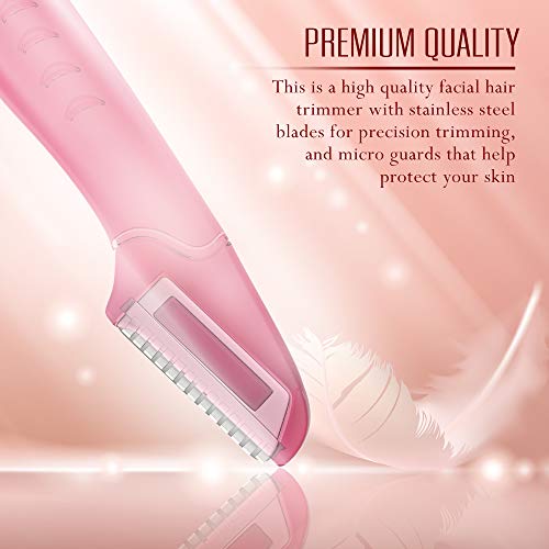 6 Pack Nylea Eyebrow Razor Trimmer [Extra Precision] Disposable Facial Hair S...