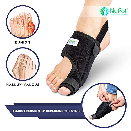 NYPOT Bunion Corrector for Women and Men - Orthopedic Bunion Splint, Hammer T...