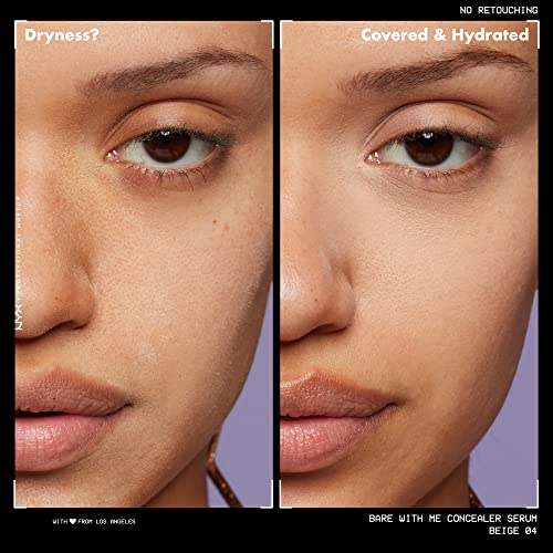 NYX PROFESSIONAL MAKEUP Bare With Me Concealer Serum, Up To 24Hr Hydration - ...