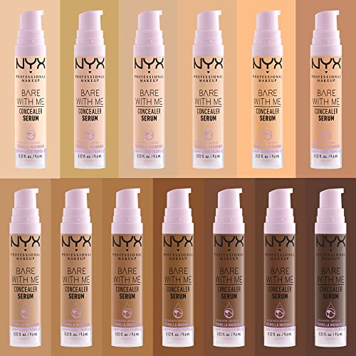 NYX PROFESSIONAL MAKEUP Bare With Me Concealer Serum, Up To 24Hr Hydration - ...