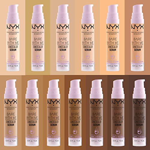 NYX PROFESSIONAL MAKEUP Bare With Me Concealer Serum, Up To 24Hr Hydration - ...