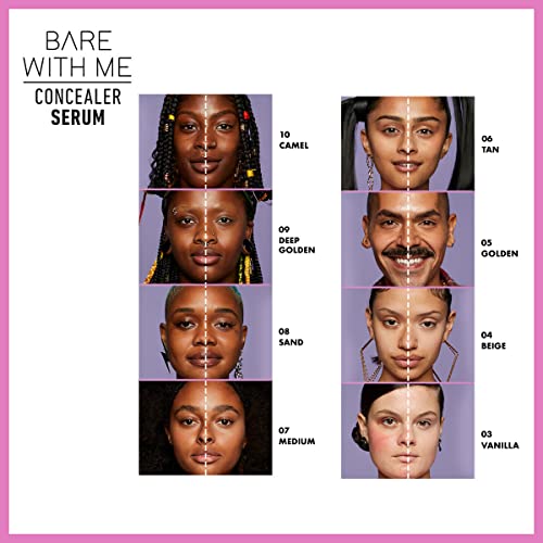 NYX PROFESSIONAL MAKEUP Bare With Me Concealer Serum, Vanilla, 0.32 Ounce