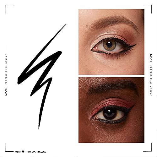 NYX PROFESSIONAL MAKEUP Epic Ink Liner, Waterproof Liquid Eyeliner, Black
