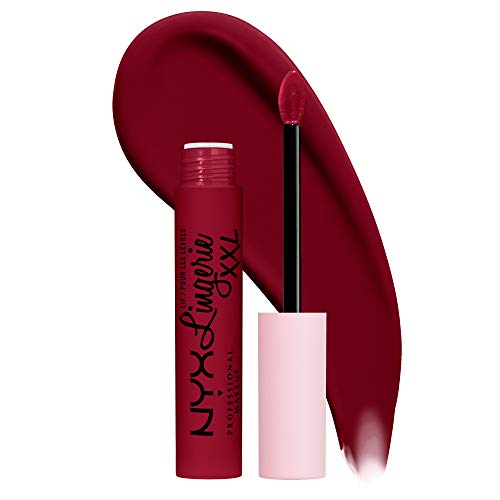 NYX PROFESSIONAL MAKEUP Lip Lingerie XXL Matte Liquid Lipstick - Sizzlin' (Ox...