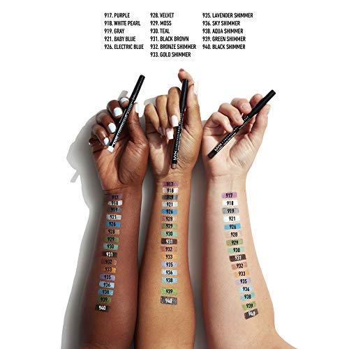 NYX PROFESSIONAL MAKEUP Slim Eye Pencil - Black Brown