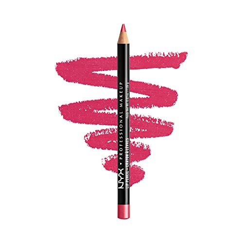 NYX PROFESSIONAL MAKEUP Slim Lip Pencil, Long-Lasting Creamy Lip Liner - Edge...