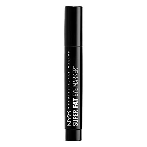 NYX PROFESSIONAL MAKEUP Super Fat Eye Marker, Liquid Eyeliner, Carbon Black