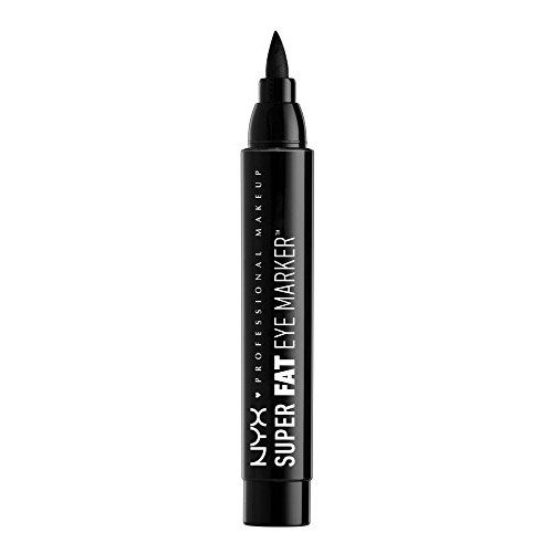 NYX PROFESSIONAL MAKEUP Super Fat Eye Marker, Liquid Eyeliner, Carbon Black