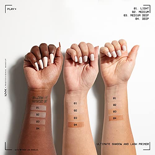 NYX PROFESSIONAL MAKEUP Ultimate Shadow & Liner Primer, Eyeshadow & Eyeliner ...