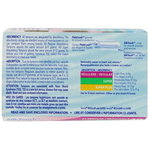 o.b. Pro Comfort Tampons, Multi-Pack, 40 Count